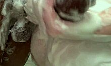 stepdaughter's naughty shower stepdad's 12-inch bbc too huge for tight latina ass pov