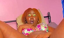 look at this beautiful pussy getting creamy and messy solo play
