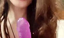 Dollcult Babe Craves Dildo Blowjob Despite Missing Real Cock Thrill