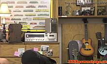 hey, pawnshop babe rims then gets pussy pounded hard