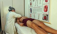 whoa that nurse's touch got the patient so hard he needs relief now