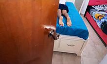 nalgadas y anal para mi hijastra traviesa 😈 she loves it!