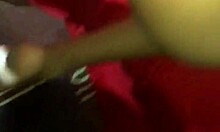 submissive redhead doll slaps tight shaved pussy bent over for creampie