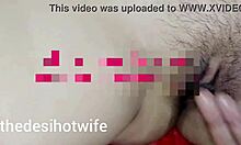 his probing finger trumps tiny penis in wife's juicy domination play