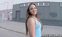 Real Latina Sucks Cock Outdoors In High Definition Glory