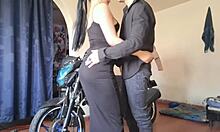 colombian niece sucks verga bends for culo ride on moto trip