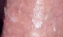 Hot arab wife screams riding husband friend monster cock anal creampie closeup pov doggystyle rough assfucking