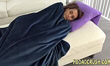 Redhead teen's pov sucking hides wild handjob and anal finger surprises