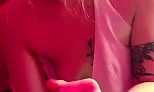 pov girlfriend worships cock then takes deep doggystyle pounding from neighbor