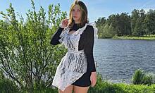 Schoolgirl Gets Fucked Hard Before Summer Vacation In Car