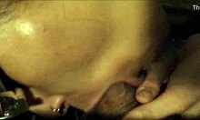 messy facial from milf with glasses sucking cock