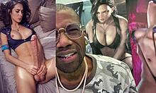 😍 Beautiful Trans Babe Cums Hard On Big Breast Slut Nurse With Two Cocks 💦