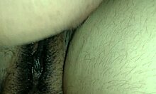 Stepson creampies stepmom hotel bed