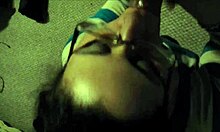 messy facial from milf with glasses sucking cock