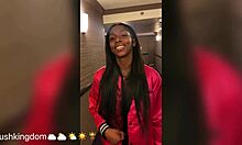 destiny 18+ slimgod teases with dildo then takes doggy pounding and big black cock suck