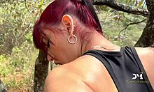 watch this latin couple danner mendes and yenifer chacon fuck wildly in the forest sneakily