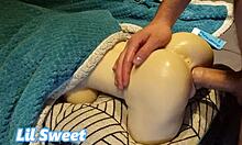 Irresistible narrow ass friend begs for deep pounding sessions