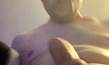 oh damn this canadian exhibitionist jerks her monster cock publicly first time ever!