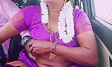 hey driver, your indian housewife in saree wants that dirty car ride now