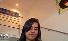 busty latina teen camila marin screams as phat pussy gets drilled deep by big cock in casting