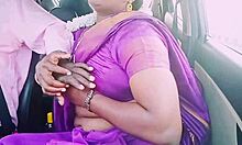 hey driver, your indian housewife in saree wants that dirty car ride now