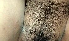 first time sliding deep into her hairy wet pussy feels so tempting