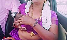 hey driver, your indian housewife in saree wants that dirty car ride now