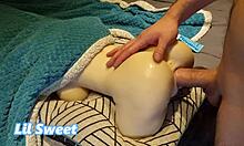 Irresistible narrow ass friend begs for deep pounding sessions