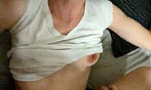 Pregnant Student Begs Stepdad Punish My Tight Pussy with Creampie in Garage