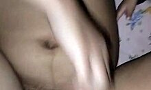 first time sliding deep into her hairy wet pussy feels so tempting