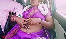 hey driver, your indian housewife in saree wants that dirty car ride now
