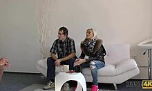 hunt4k. the cuckold watches closely as his petite babe sucks that old cock then rides it outdoors for cash