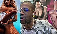 😍 Beautiful Trans Babe Cums Hard On Big Breast Slut Nurse With Two Cocks 💦