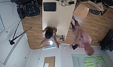 mandy mynxx gags hard on huge cock overhead deepthroat choke fest