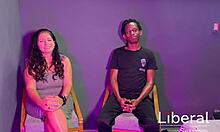 big tit milf ready to taste her first huge black cock