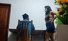 Camera records restaurant whore getting fucked