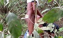 slept with that fat hairy bbw i met in the bush bent over doggystyle monster cock