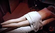 Paid Masseuse Delivers Cheating Fuck