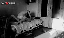 a homemade voyeur couple with tan lines enjoys passionate teen sex riding and cumming in their cozy country house