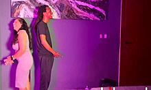 big tit milf ready to taste her first huge black cock