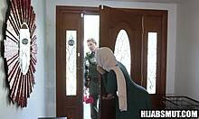 muslim virgin teen learns to suck and fuck from the american plumber's first lesson