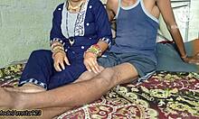 Amrita bhabhi gets intense nighttime pounding in bedroom by horny guy