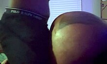 big booty latina milf bends over for hard doggystyle backshots squirting on huge cock