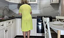 Experienced Old Woman Takes Stepsons Cock Deep in Strong Ass!