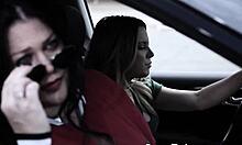 Fake Instructor Facializes Glamcore Teen Outdoor Doggystyle