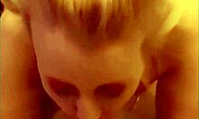 blonde goddess deepthroats monster cock with epic blowjob skills 💦😍