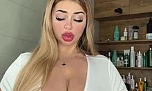 hey milf, those natural tits look perfect while you're caressing