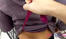 i rip wedgies publicly flashing cameltoe in jeans panties