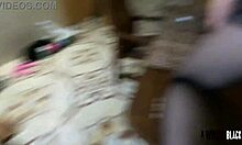 submissive anal slut in stockings takes master's fist training deep