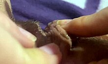 watch this huge clit throb and orgasm up close in extreme detail